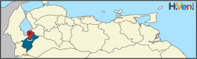 El Mapa del Estado Merida