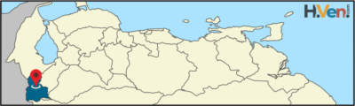 El Mapa del Estado Tachira